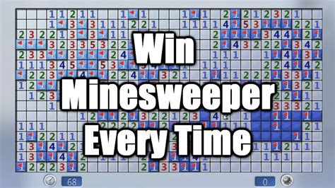 how to win at minesweeper every time.